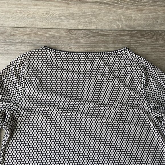 Max Studio Flared Sleeve Stretchy Crepe Tunic Blouse  Mini Dress - Picture 10 of 12